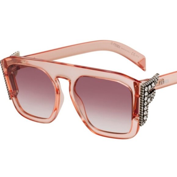 Fendi Accessories - NEW FENDI FF0381/S 35J PINK GRADIENT SUNGLASSES